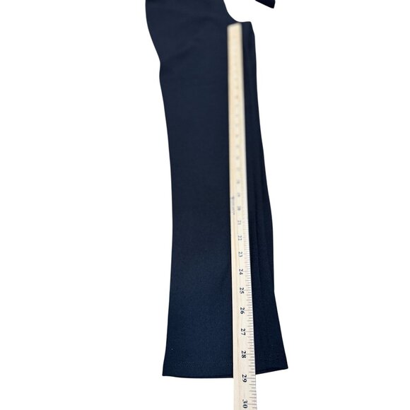 NEW Fashion Nova M Black Sleeveless Jumpsuit With Gold Zipper Closure Streth - Picture 5 of 11